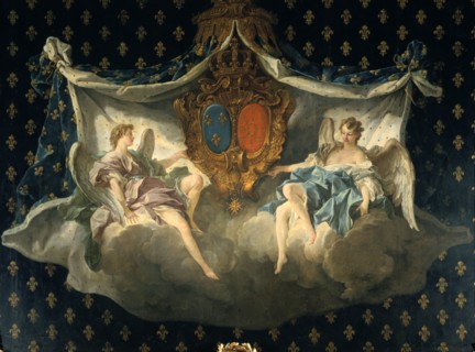 'Allegory of France and Navarre', 1740. Artist: François Boucher