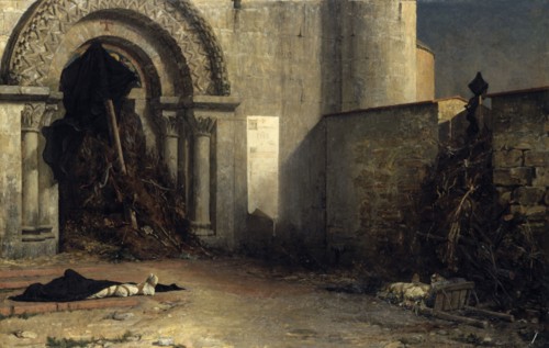 'The Interdict', 1875.  Artist: Jean-Paul Laurens
