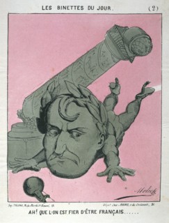 'Ah! Que l'on est fier d'etre Francais', 1871. Artist: Anon