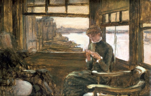 'The Departure', 19th/early 20th century. Artist: James Tissot