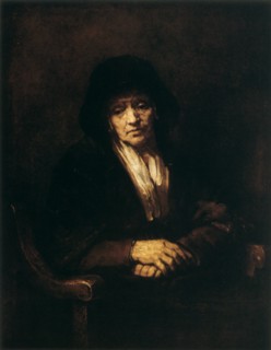 'Portrait of an Old Woman', 1654. Artist: Rembrandt Harmensz van Rijn