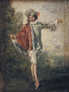 'The Indifferent One', 1717.  Artist: Jean-Antoine Watteau