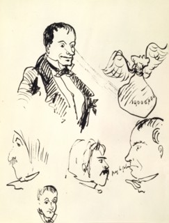 'Self-portrait', c1850-1867. Artist: Charles Pierre Baudelaire