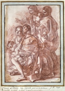 'Christopher Columbus landing in America', c1760(?)-1770. Artist: Jean Robert Ango
