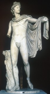 Apollo Belvedere, Ancient Greek statue, c400-323 BC. Artist: Unknown