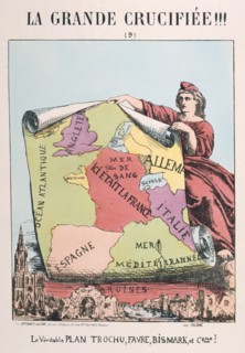 Allegory of Republican France, 1871.  Artist: E Courtaux