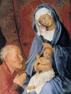 'The Adoration of the Magi', detail, 15th century.  Artist: Hugo van der Goes