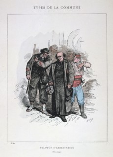 'Peloton d'Arrestation', Paris Commune, 1871. Artist: Anon