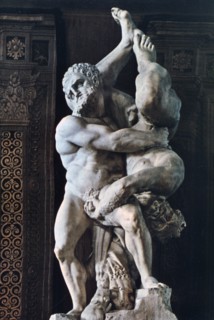 'Hercules and Diomede', c mid 16th century (?). Artist: Vicenzo di Raffaello de Rossi
