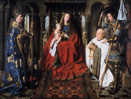 'The Madonna of Canon van der Paele', 1436.  Artist: Jan van Eyck