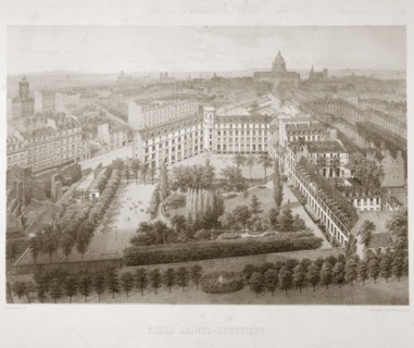 Ecole Sainte Genevieve, Paris, 1867. Artist: Anon