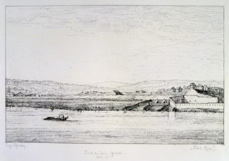 Point du Jour - Grenelle, Siege of Paris, 1870-1871. Artist: Paul Roux