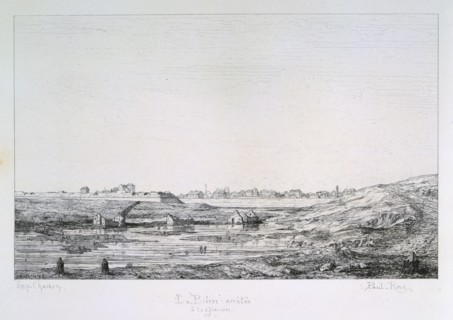 Siege of Paris, 1870-1871. Artist: Paul Roux