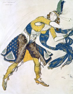 'Indian Dance' (La Marquise de Casati), 1912. Artist: Leon Bakst