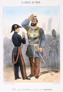 Cartoon relating to the Paris Commune, 1870s.  Artist: Anon