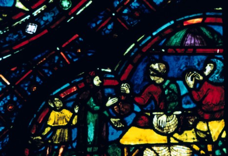 Stained glass, Chartres Cathedral, Chartres, France. Artist: Unknown