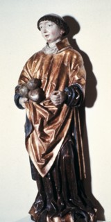 St Stephen, Austrian statue, 1480. Artist: Unknown