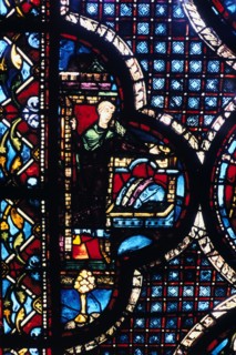 The Inn, stained glass, Chartres Cathedral, France, 1205-1215. Artist: Unknown