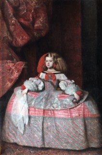 'The Infanta Don Margarita de Austria,' c1660.  Creator: Diego Velasquez.