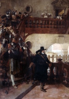 'The Arrest of Councillor Broussel', 26th August, 1648 (19th/early 20th century). Artist: Jean-Paul Laurens