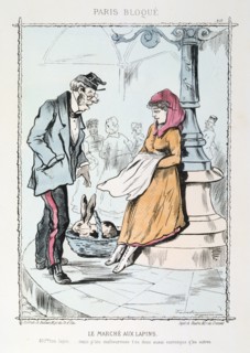 'Le Marche aux Lapins', 1870-1871. Artist: Anon