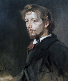 'Portrait of a Young Man', c1880. Artist: Fritz Karl Hermann von Uhde