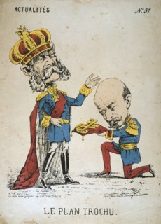 'Le Plan Trochu', 1870-1871. Artist: Anon