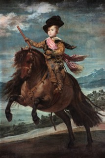 'Prince Baltasar Carlos on Horseback,' 1635-36.  Creator: Diego Velasquez.