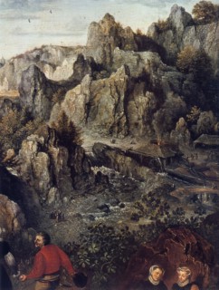 'The Country Feast', detail, 1576.  Artist: Lucas van Valckenborch