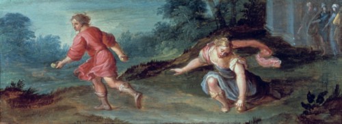 'Atalanta and the Golden Apples', c1619.  Artist: Hendrick van Balen