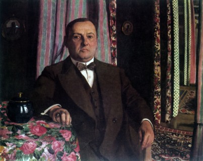 'Portrait of Georg E. Haasen', 1913.  Artist: Félix Vallotton