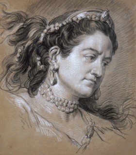 'Portrait of a Woman', 18th century.  Artist: Jean Baptiste van Loo