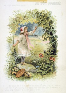 'Litttle Red Riding Hood', 19th century. Artist: Unknown