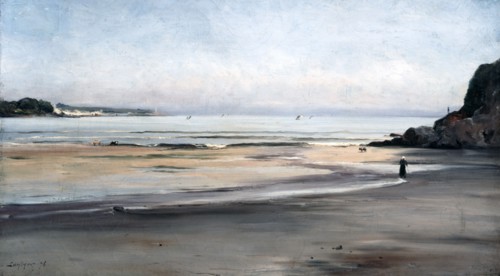 'Rising Tide on Saturday Morning', 1876.  Artist: Emmanuel Lansyer