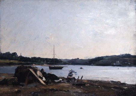 'Mouth of the River', 1868.  Artist: Emmanuel Lansyer