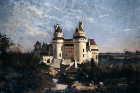 'Pierrefonds', 1868. Artist: Emmanuel Lansyer