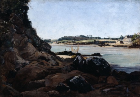 'The Channel of l'ile Tristan', 1873. Artist: Emmanuel Lansyer