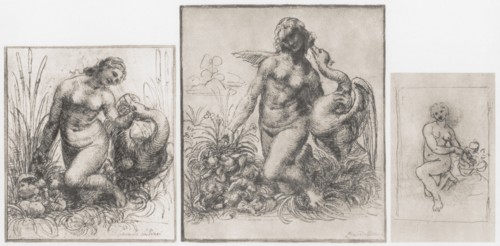 'Leda and the Swan', c1504-1506. Artist: Leonardo da Vinci