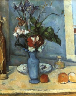 'Le Vase Bleu', 1889-1890. Artist: Paul Cezanne
