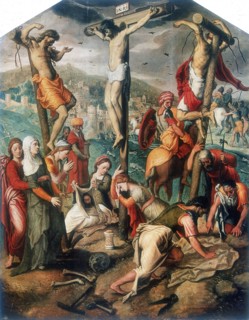 'Calvary', late 16th century. Artist: Pieter Piertsz the Elder