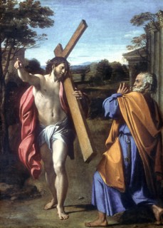 'Christ Appearing to Saint Peter on the Appian Way', 1601-1602. Artist: Annibale Carracci