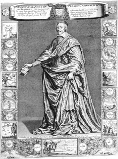 Cardinal Richelieu, c1637, (18th century) Artist: Anon
