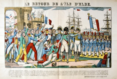 The return of Napoleon from the Isle of Elba, 26 February 1815, (c1835) Artist: Francois Georgin