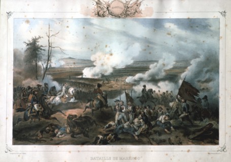 'Battle of Marengo', 14 June 1800. Artist: Anon