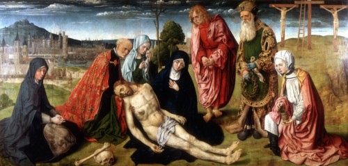 'Pieta of Saint-Germain-des-Pres', c1500. Artist: Anon