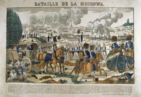 Battle of Borodino, Russia, 7 September 1812, (c1835). Artist: Francois Georgin