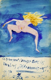 'Ce qu'on s'amuser aved les nombres astronomiques!!', c1914. Artist: Guillaume Apollinaire