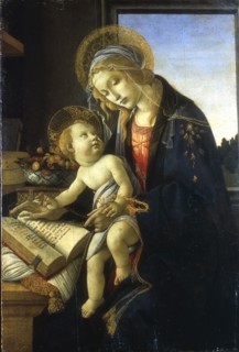'Madonna and Child' ('Madonna of the Book'), 1483.  Artist: Sandro Botticelli