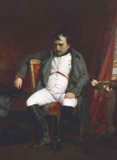 'Napoleon at Fontainebleau During the First Abdication - 31 March 1814', (1845). Artist: Paul Delaroche