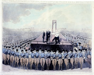 Execution of Louis XVI, 1793. Artist: Unknown
